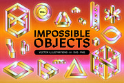 IMPOSSIBLE Objects + Bonus, an Object Graphic by angelainthefields (Thumbnail 1 of 11)