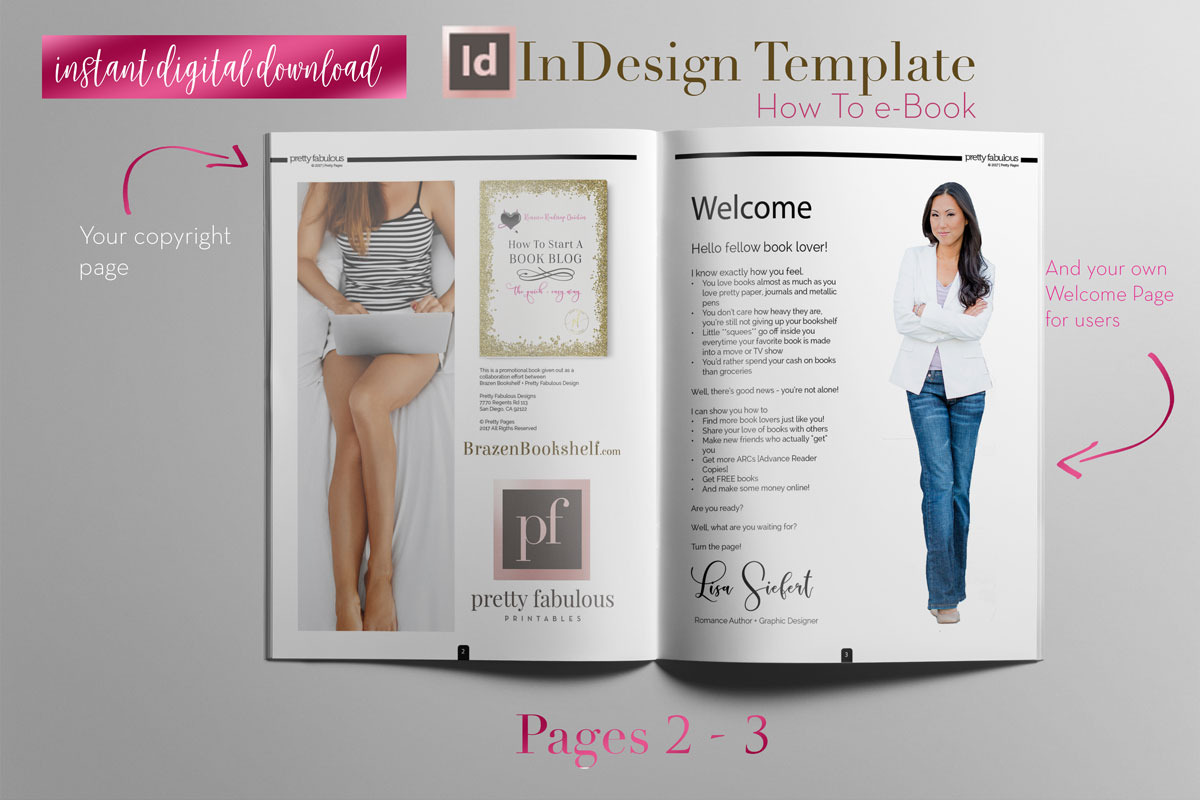 How To e-Book | InDesign Template, a Magazine Template by Planner Templates (Photo 3 of 12)