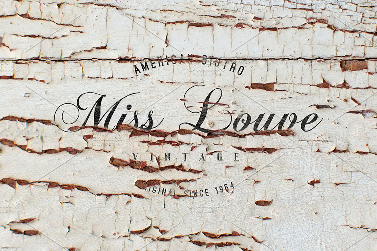 6 Cracked Wall Logo Mockups, a Product Mockup by Gabor Monori (Photo 3 of 3)