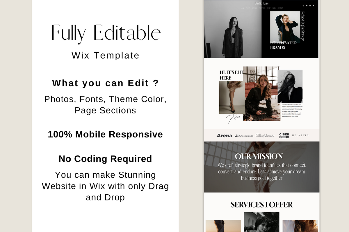 Coaching Wix Studio Website Template preview 6