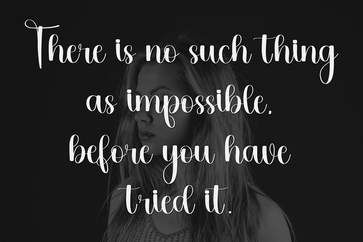 Believe, a Handwritten Font by FreshTypeINK (Photo 5 of 8)