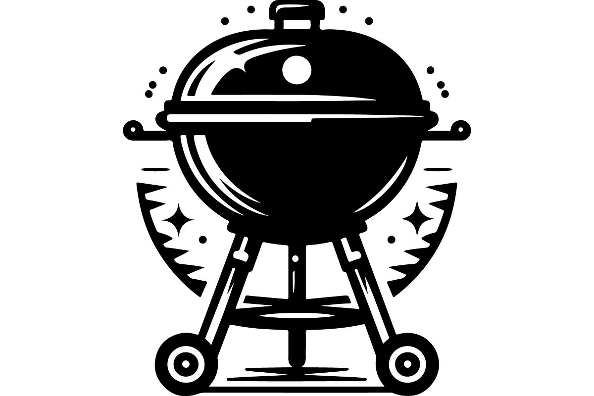 Barbecue Grill SVG Bundle Set, a Graphic by Creativeshirt (Photo 8 of 11)