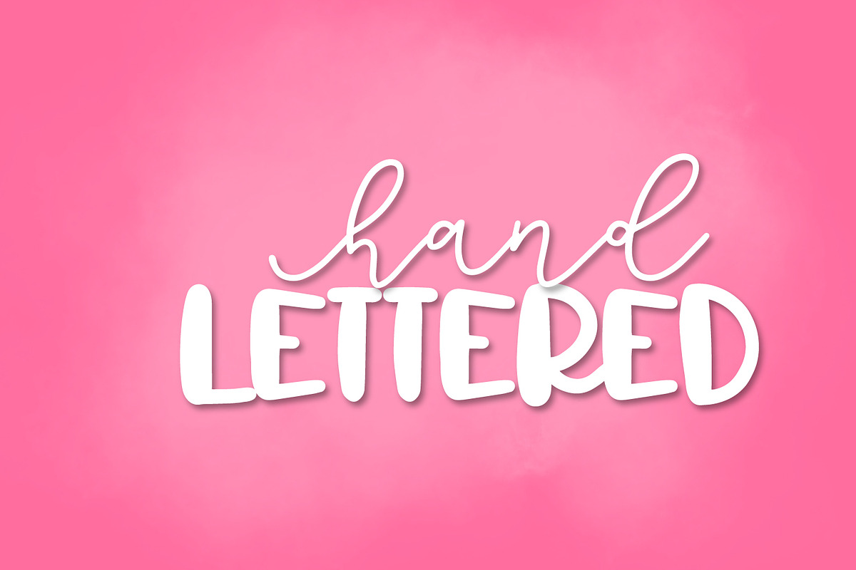 Totally Lovely - A Font Pair preview 4