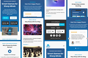 IQPlay - Brain Games Landing Page V2