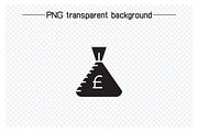Pound currency Money Icons Set, a Finance Illustration by Designfour (Thumbnail 3 of 7)