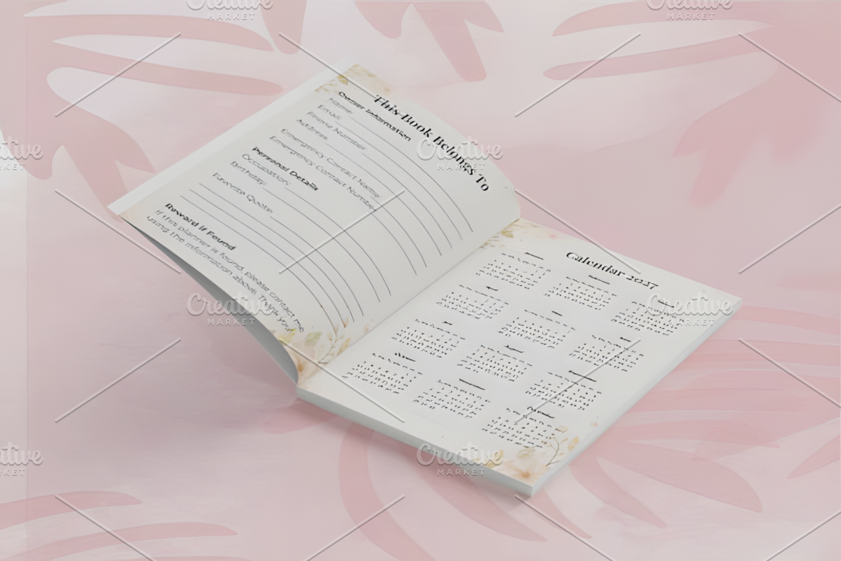 2027 Agenda Planner | Canva Template, a Marketing Template by Coco Bloom (Photo 2 of 4)