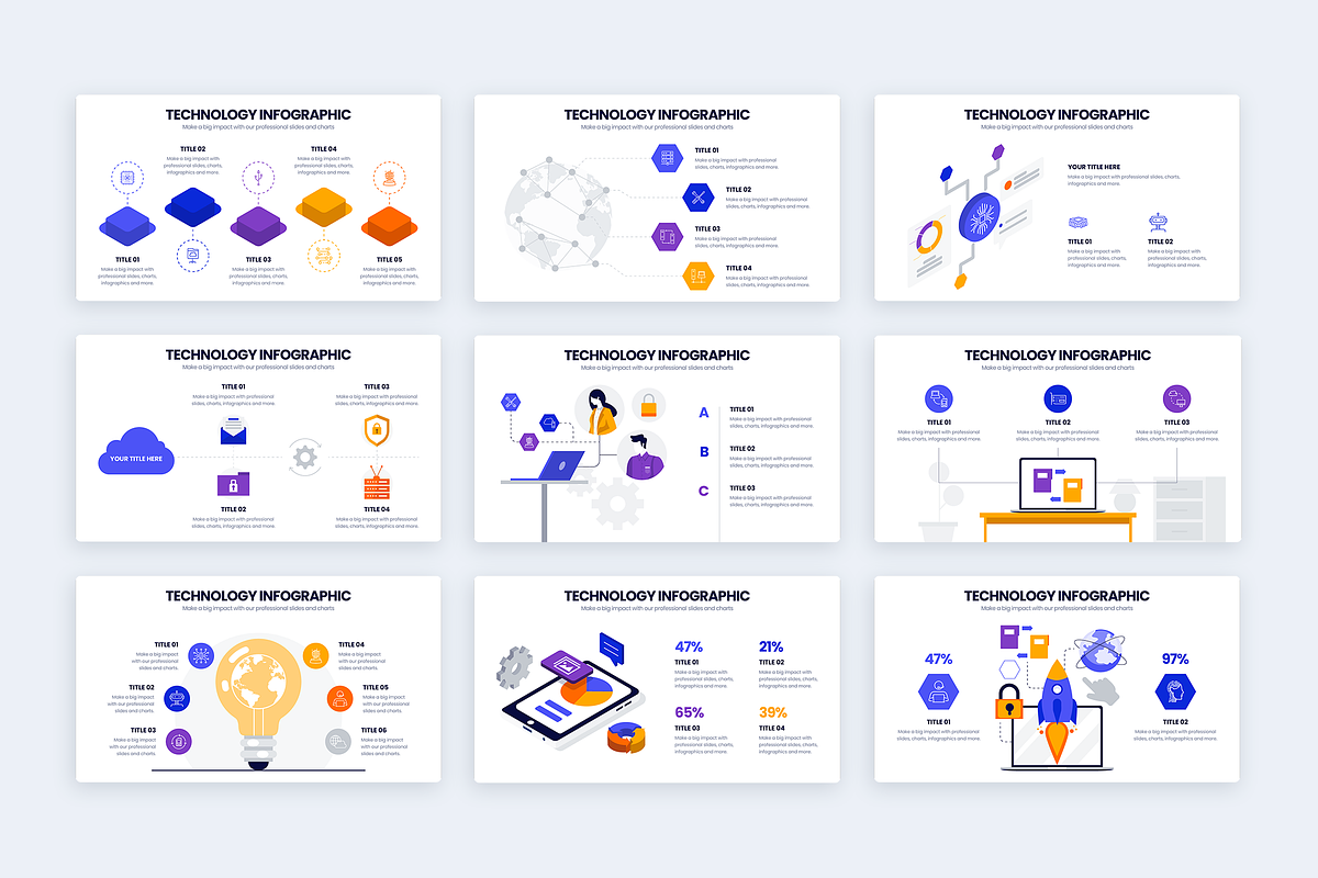 Technology Powerpoint Template, a Presentation Template by Slidesmash