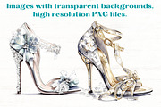 Wedding Shoes clipart x8, an Object Illustration by Mermaids Cove (Thumbnail 3 of 8)