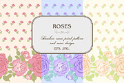 Design of roses, a Pattern Graphic by Designs by Helen Trupak (Thumbnail 4 of 5)