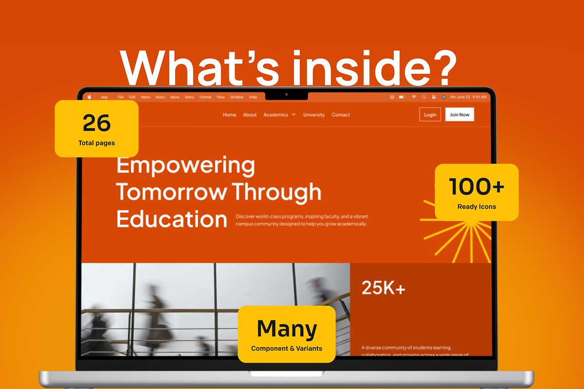 Asteria - Multipurpose Education Web, a Landing Page Template by Agensip Design Agency (Photo 4 of 10)
