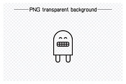 Cartoon Monster Avatars Set, an Outline Icon by Designfour (Thumbnail 4 of 7)