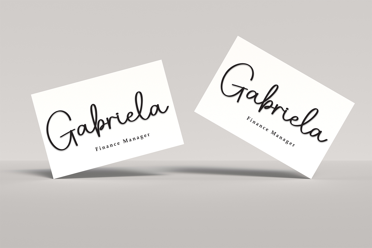 Delightful | Script Font, a Handwritten Font by Scratchones (Photo 3 of 7)