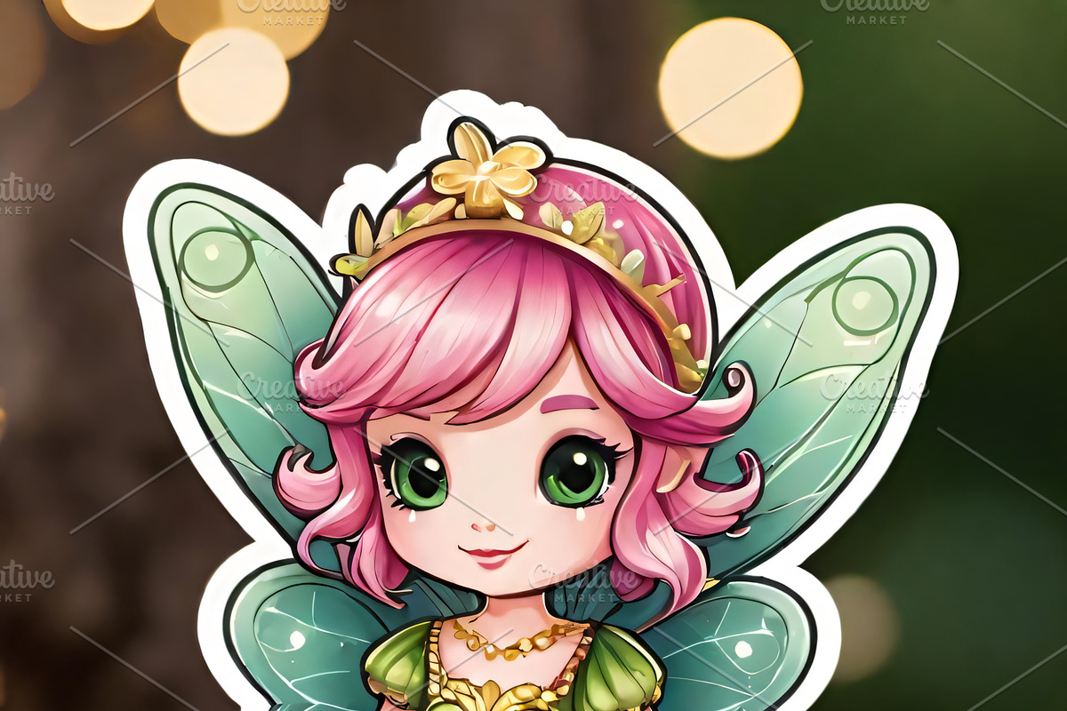 Garden Fairies – 19 Chibi Pack, an Illustration by ETARA by Mea Hau (Photo 5 of 7)