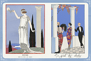 Vintage 1920s Fashion Posters Bundle, a Person Illustration by Golden Vision Studio (Thumbnail 3 of 10)