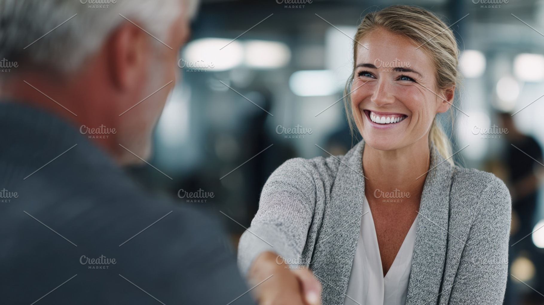 Office meeting between pros, a Photo by Beautiful things