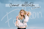 Fashionable Duo Font & Illustr., a Script Font by Designwork (Thumbnail 5 of 20)