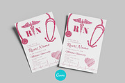 Medical Nurse Invitation, a Templates & Theme by iloveTemplate (Thumbnail 2 of 2)