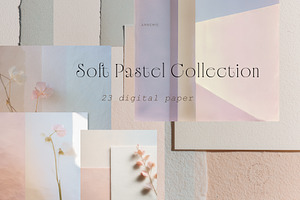 Pastel Digital Paper