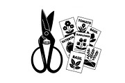 50 Professional Garden Shears Vector, an Illustration by hafijul (Thumbnail 4 of 51)
