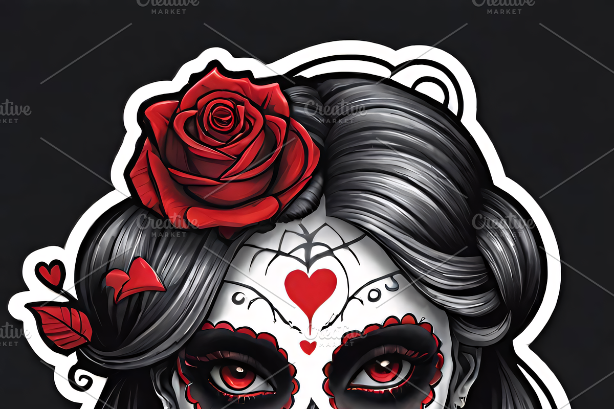 Day of the Deadskull illustrations, an Illustration by ETARA by Mea Hau (Photo 3 of 7)