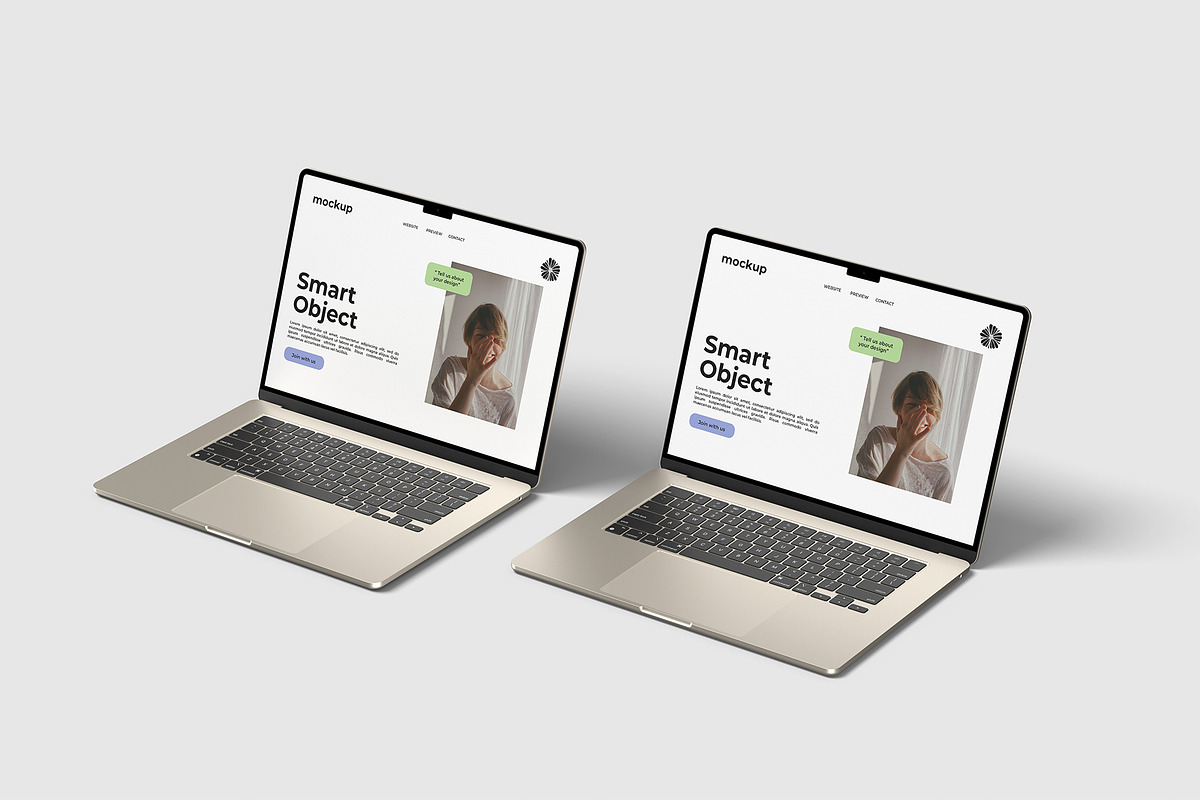 Macbook Air 15 Mockup, a Mac Mockup by graphicpages (Photo 15 of 15)