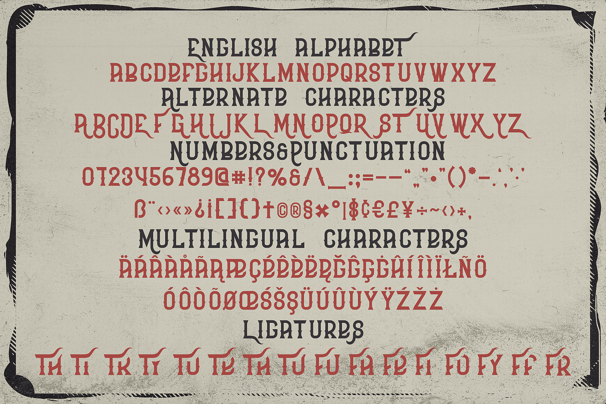 Whiskey bar font + 6 illustrations, a Font by Heather_insane (Photo 2 of 7)