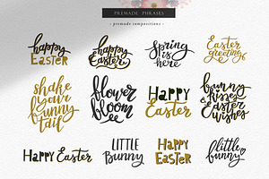 Happy Easter And Spring Collection