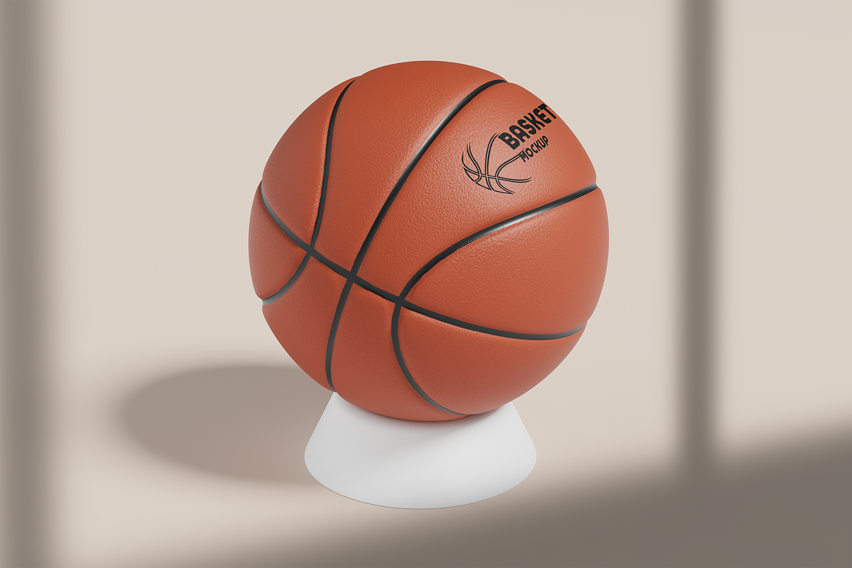 Basketball Mockup, an Advertising Mockup by xavier_studio (Photo 4 of 5)