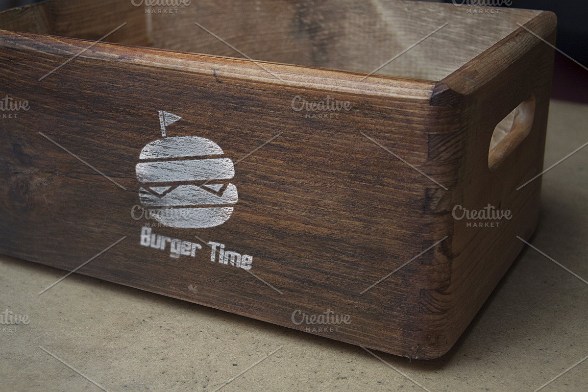 Burger Time Logo Template, a Branding & Logo Template by Raj Shop (Photo 3 of 5)