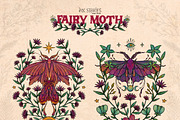 Fairy Moth, an Animal Illustration by Ink Stories (Thumbnail 11 of 27)