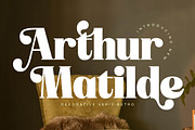 Arthur Matilde Serif Retro, a Serif Font by Letterena Studios (Thumbnail 1 of 15)