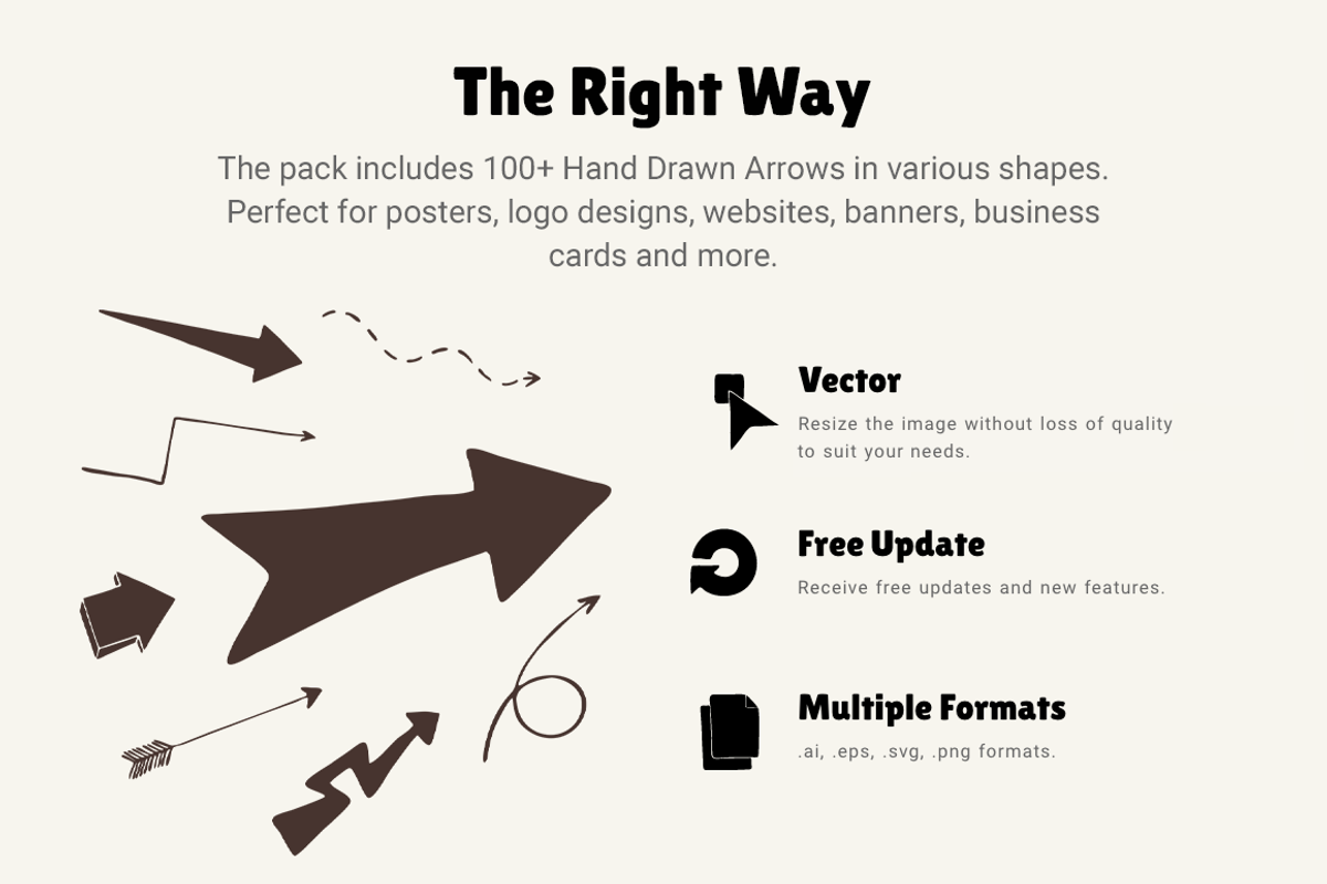 Hand Drawn Arrows - 56% OFF, a Templates & Theme by 123done (Photo 2 of 4)