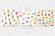 Mid Autumn Festival Digital Papers, a Pattern Graphic by AllNikArt (Thumbnail 3 of 5)
