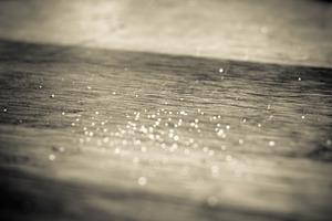 Salt on Wood