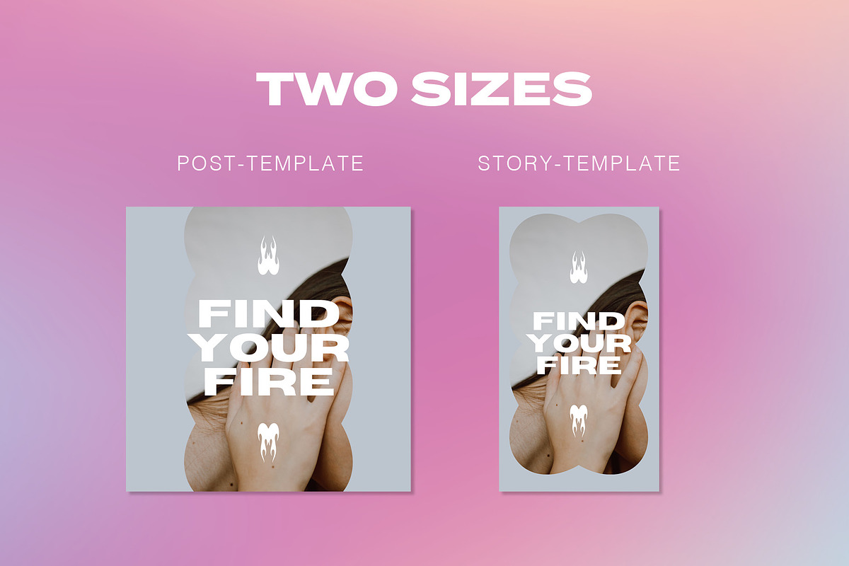 Instagram Social Media CANVA Quotes, a Social Media Template by Vermeulen Design Studio (Photo 4 of 6)