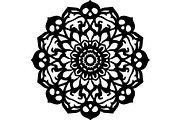Black Ornate Mandala Designs, an Object Graphic by Designer_Momina (Thumbnail 7 of 10)