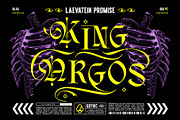 Black Morgana Typeface, a Blackletter Font by alit design (Thumbnail 3 of 17)