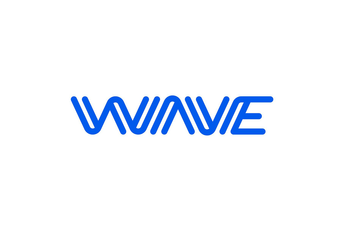 Wave Wordmark Logo, a Branding & Logo Template by Buqancreative (Photo 1 of 4)