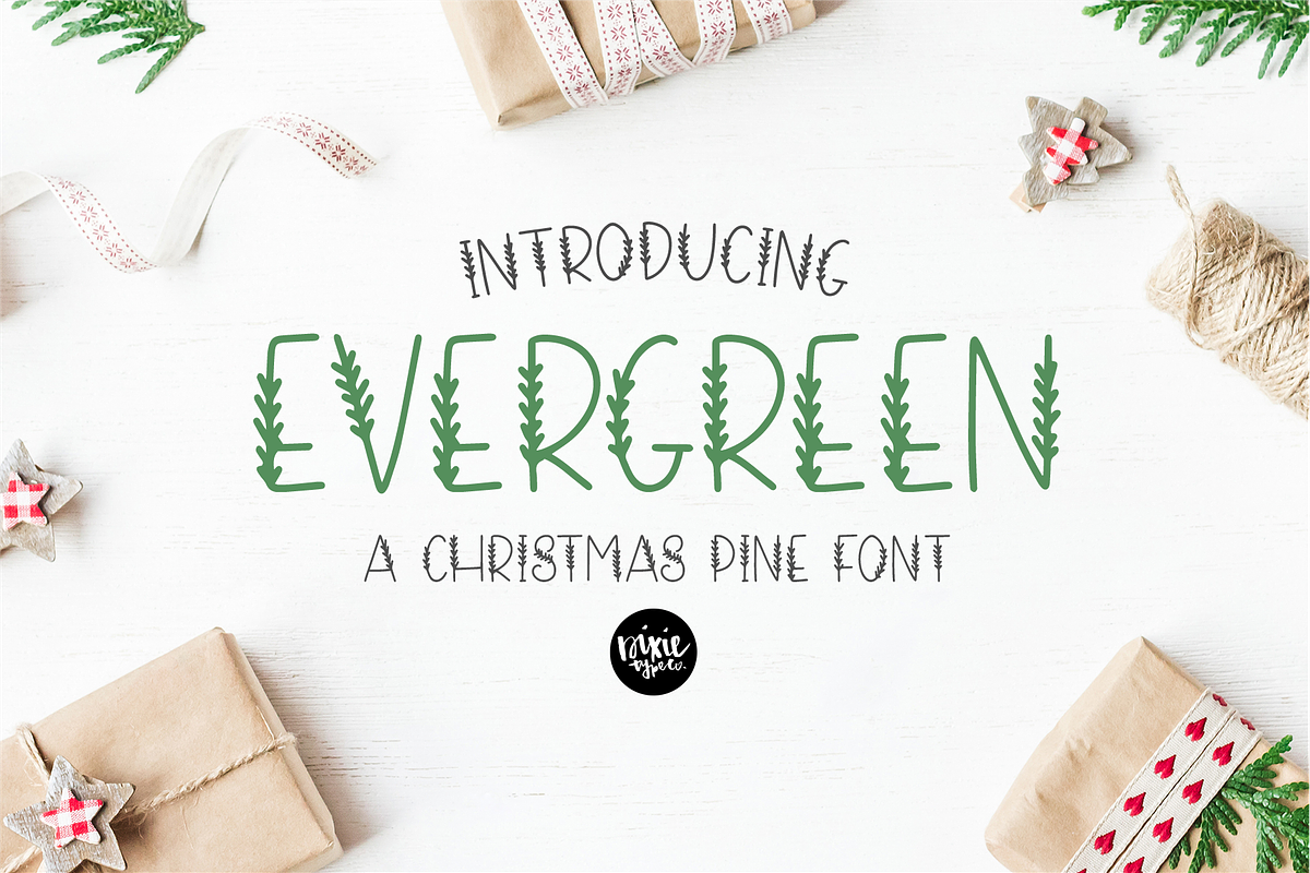 HAPPY HOLIDAYS Font Family, a Font by Blush Font Co. (Photo 6 of 12)