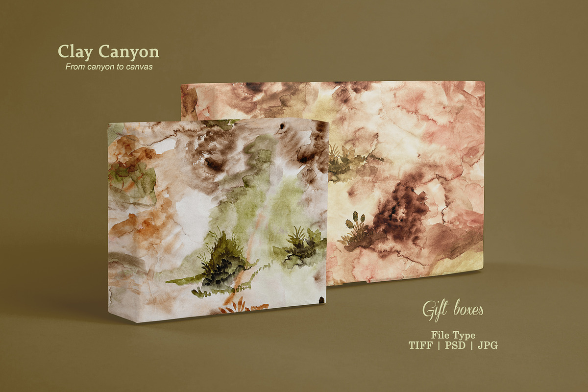 Clay Canyon Prints & Patterns, a Pattern Graphic by GND ART STUDIO (Photo 4 of 8)