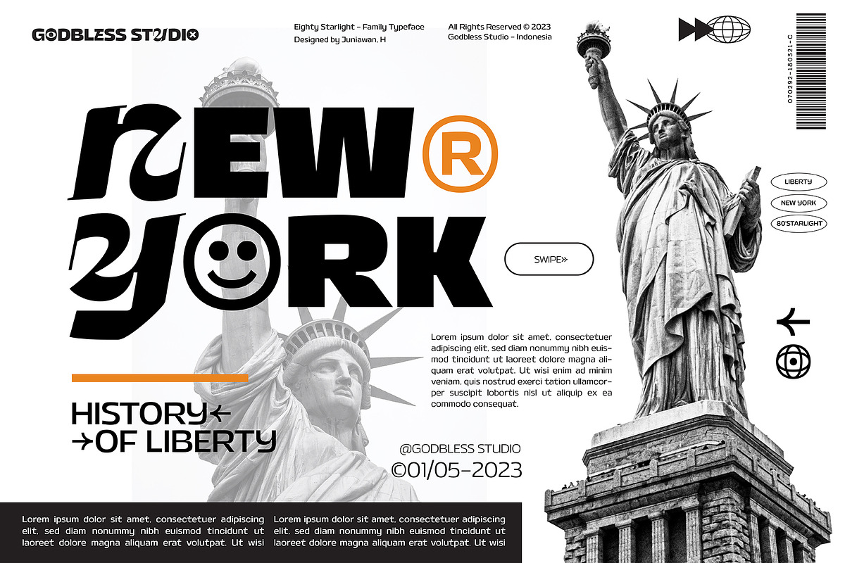 Eighty Starlight, a Sans Serif Font by Godbless Studio (Photo 5 of 18)