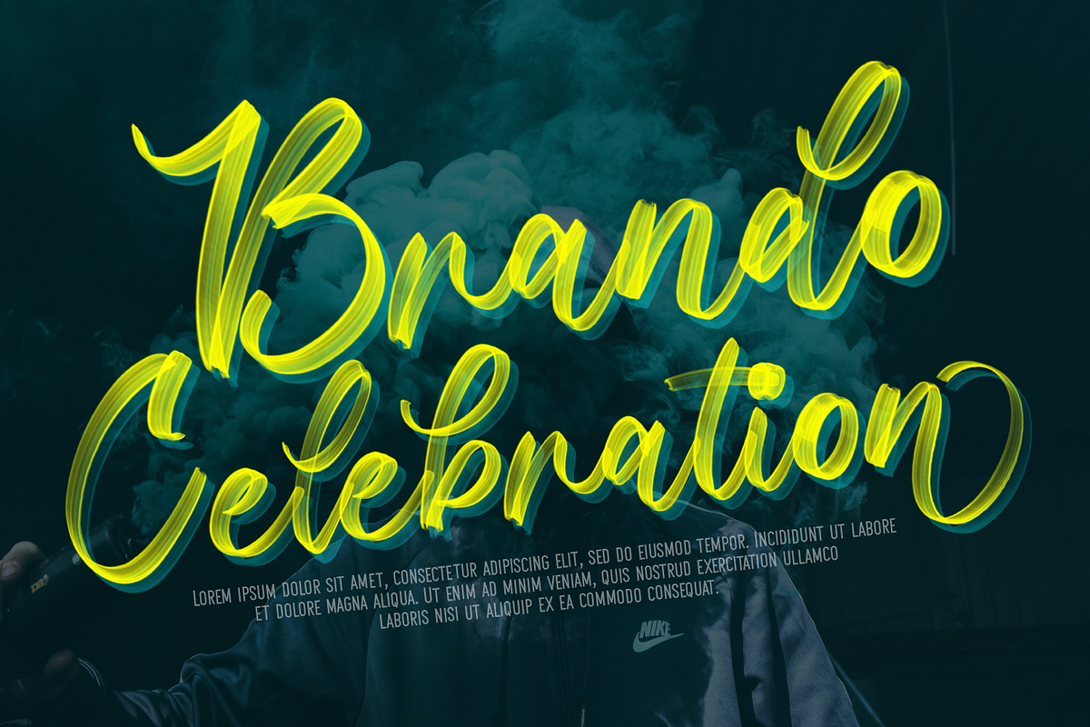 Raskala Brenda, a Script Font by Creative Keelik (Photo 4 of 8)