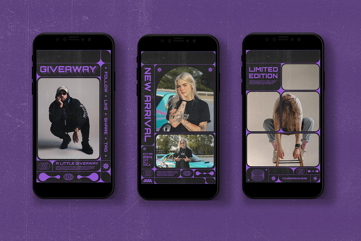Pandora - Instagram Templates, a Social Media Template by Rakyu (Photo 3 of 7)