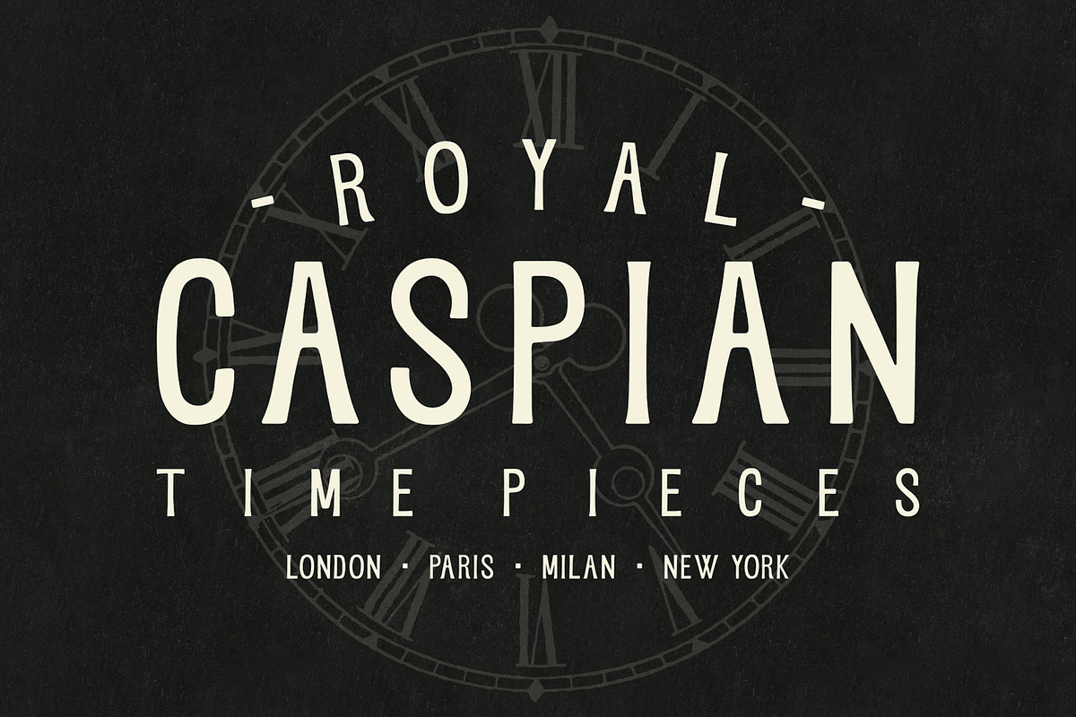 VICTOPIAN - A Vintage Display Font, a Serif Font by Hannah Marks (Photo 4 of 4)