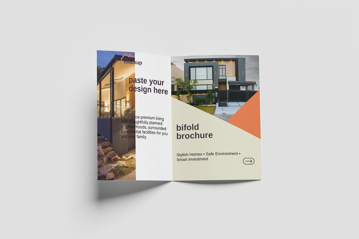 bifold brochure, a Brochure Template by kebunmockup (Photo 4 of 5)