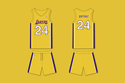 Sports Uniform Jersey Template, a Product Mockup by Swatch Supply (Thumbnail 5 of 8)