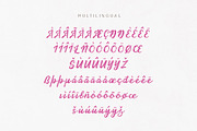 Monday Salute Cute Brushscript, a Script Font by Patria Ari (P4tcreativa) (Thumbnail 10 of 10)