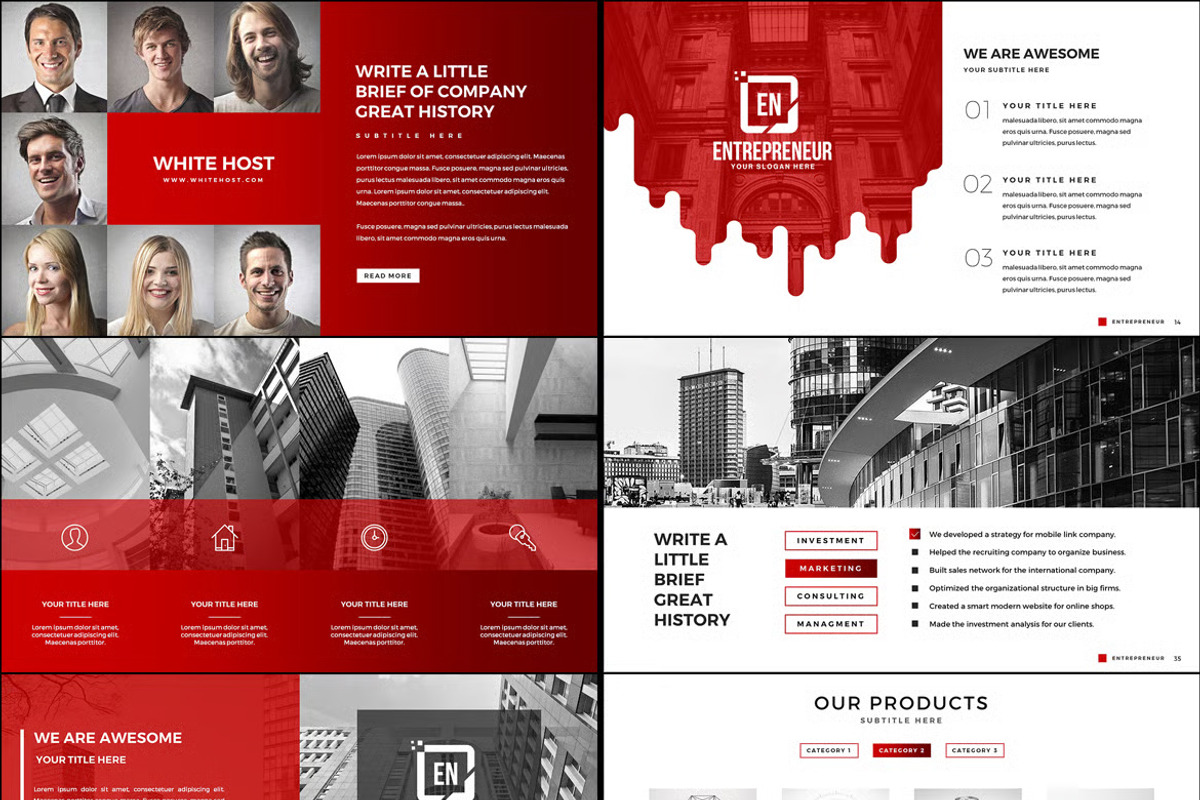 Entrepreneur Powerpoint Template, a Presentation Template by iHemalaya (Photo 2 of 4)