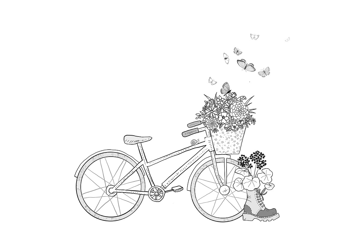 Garden doodles, an Illustration by Elina_Li (Photo 8 of 8)