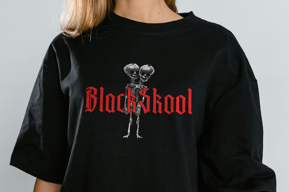 CS Hustle – Blackletter Font, a Blackletter Font by Craft Supply Co. (Photo 3 of 8)